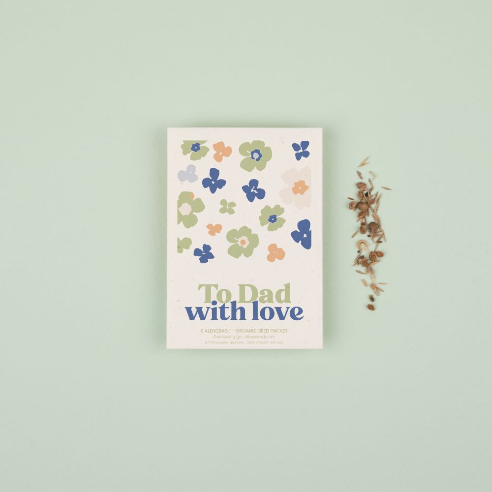 To Dad With Love - Seed packets