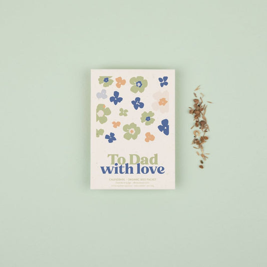 To Dad With Love - Seed packets