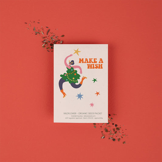 Make a wish - Groovy Seed packets