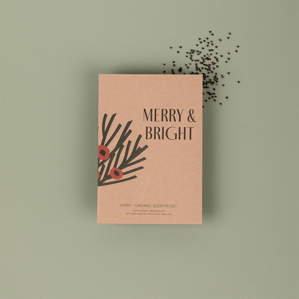 Merry & bright - Seed packets