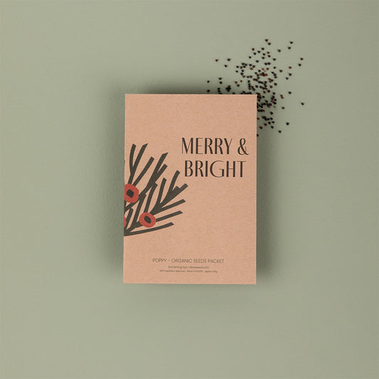 Merry & bright - Seed packets