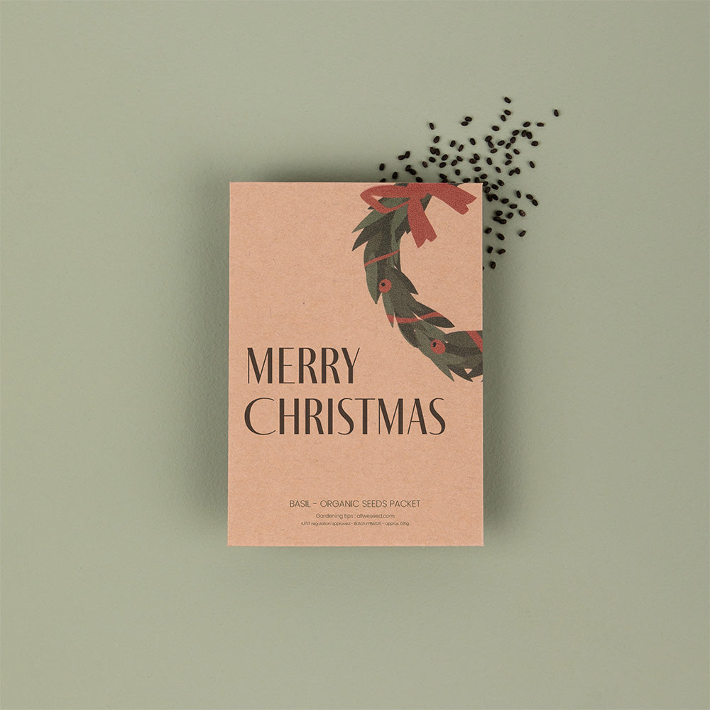 Merry christmas - Seed packets