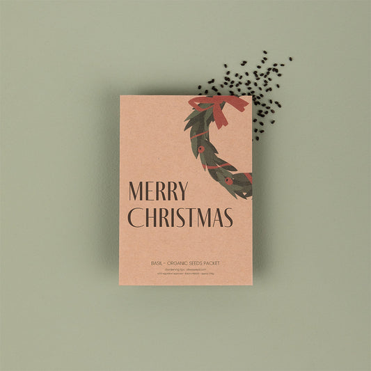 Merry christmas - Seed packets