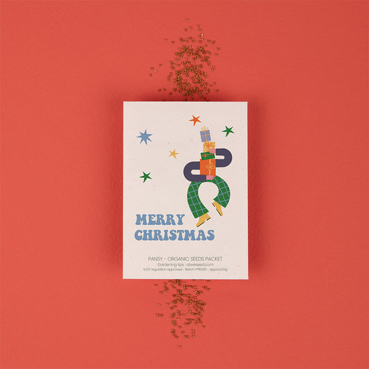 Merry Christmas - Groovy Seed packets